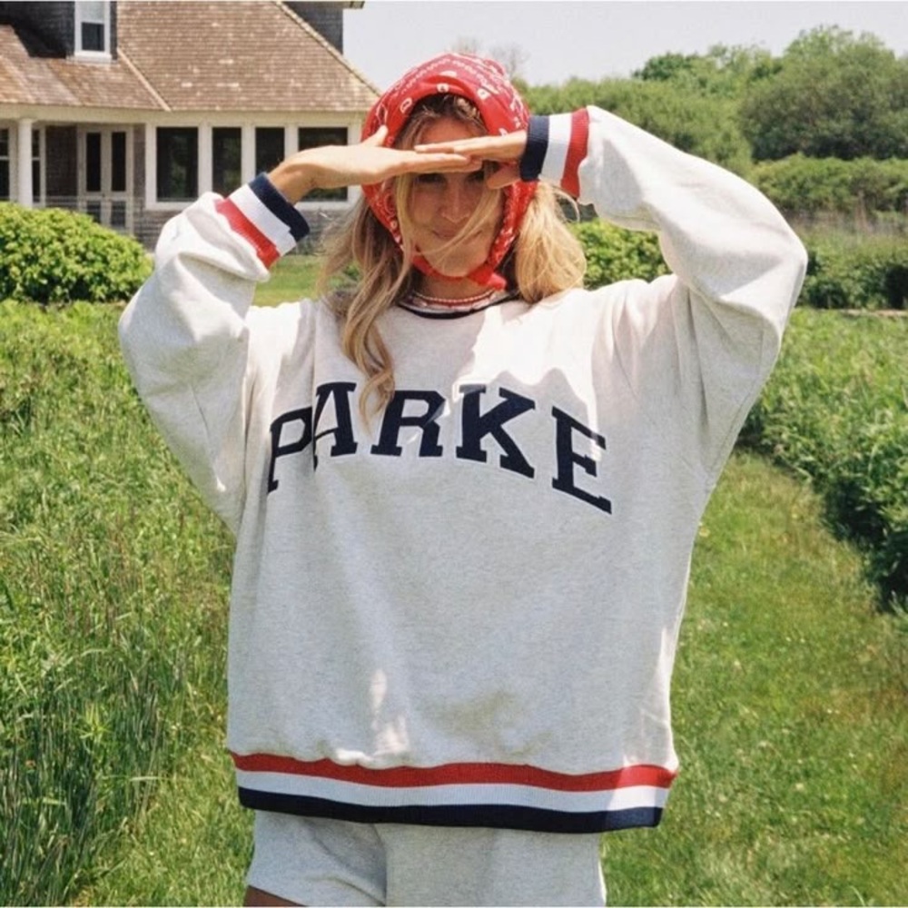 Parke Women's White Sweatshirt